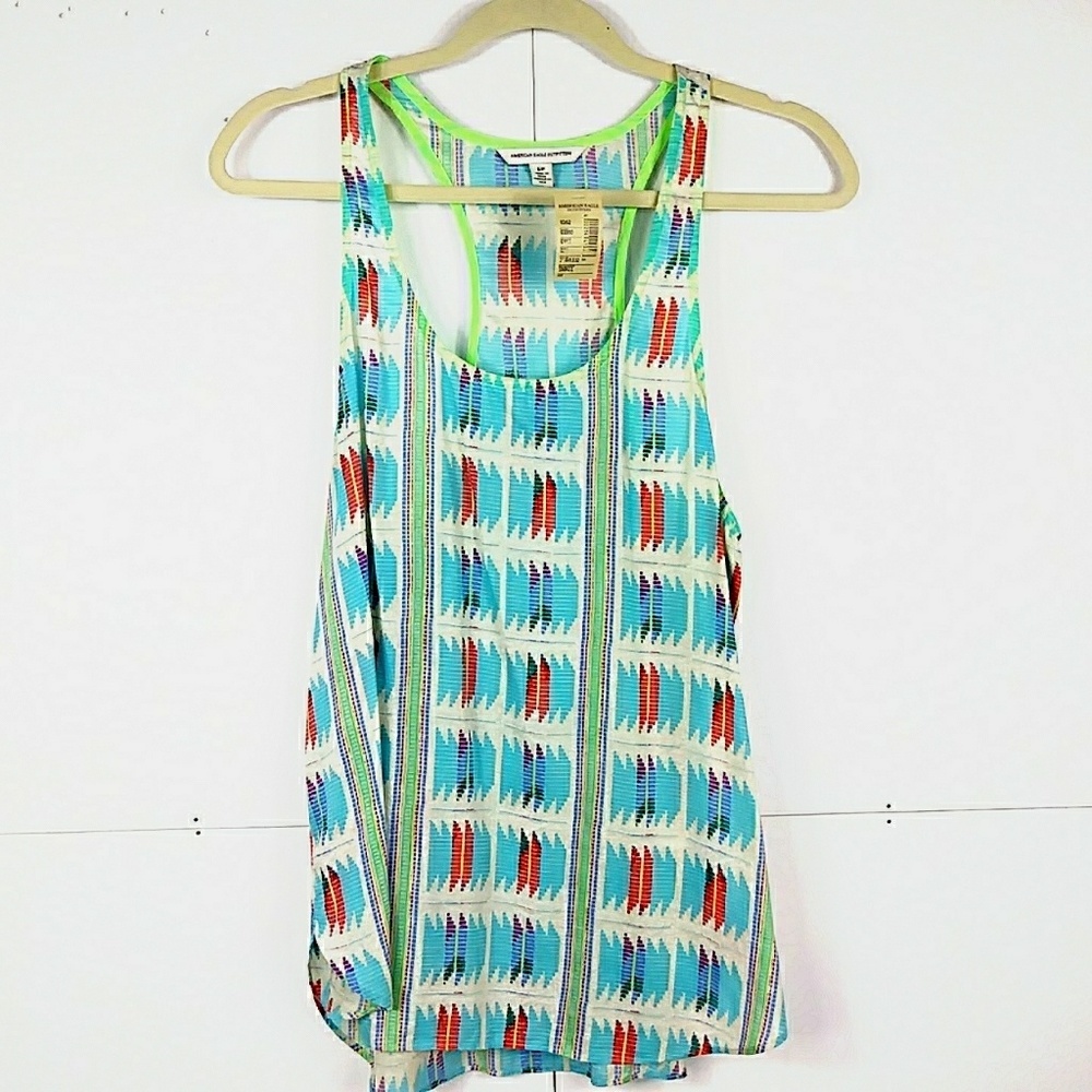 NWT AEO Racer Racerback T-Shirt S